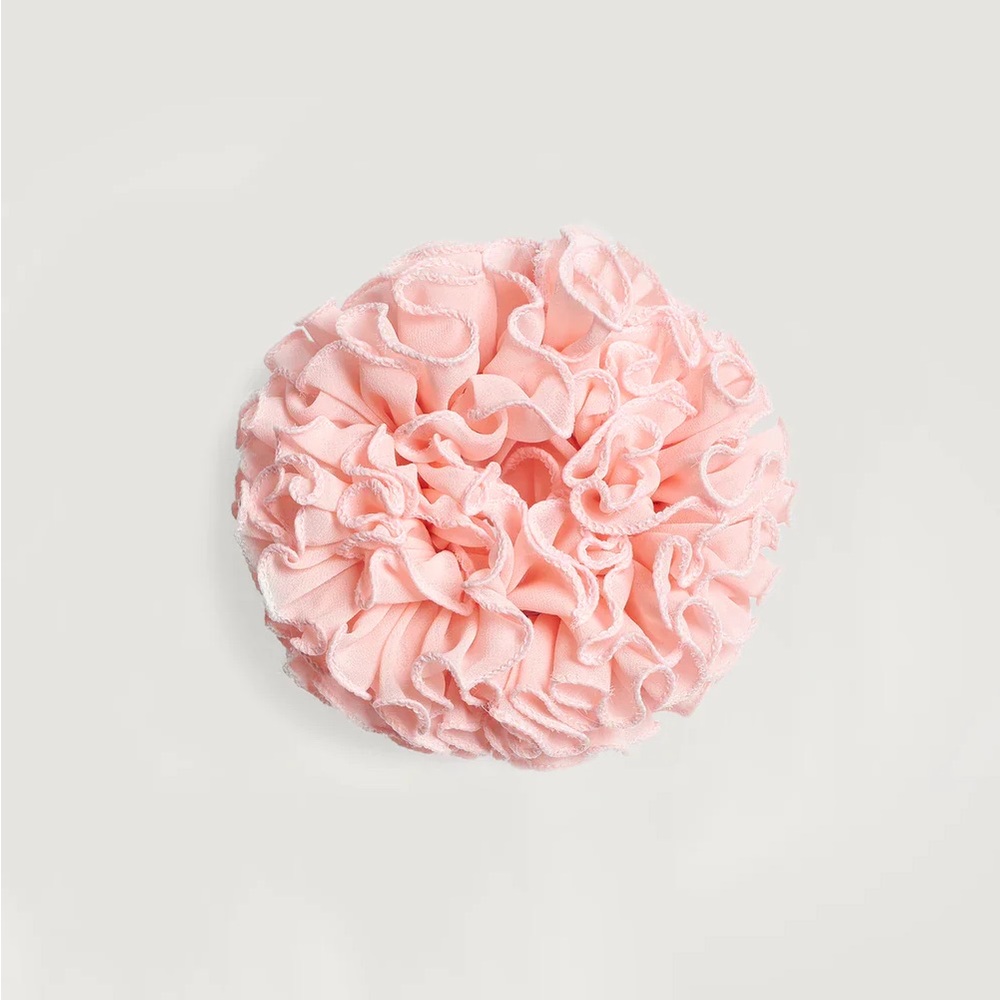 Rouje Paris Mafalda Scrunchie — Pink - Picture 2 of 2